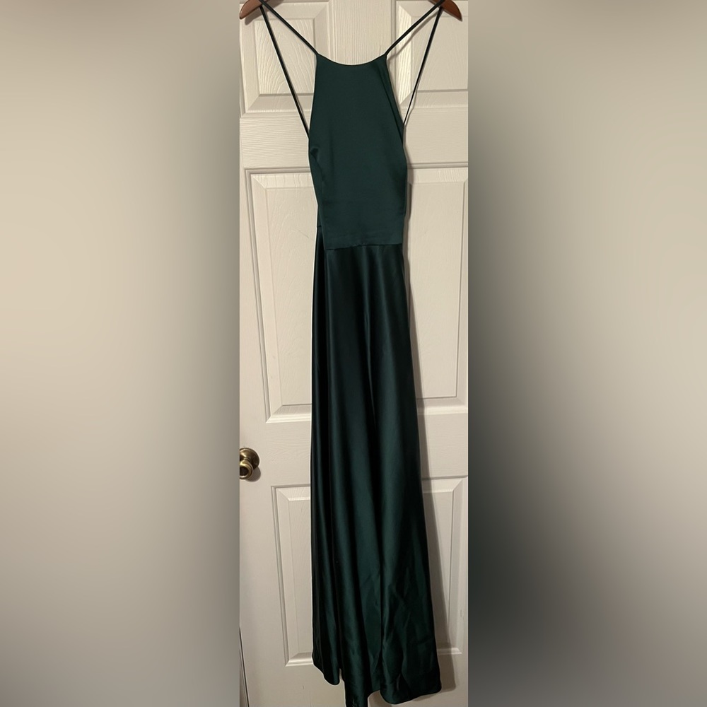 Celebrate size 10 ‘juniper’ green bridesmaid dress